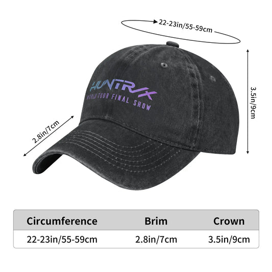 Huntrix World Tour Kpop Demon Hunters Vintage Snapback Cap