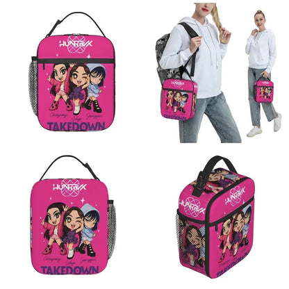 Huntrix KPop Demon Hunters Lunch Cooler – Cute & Functional