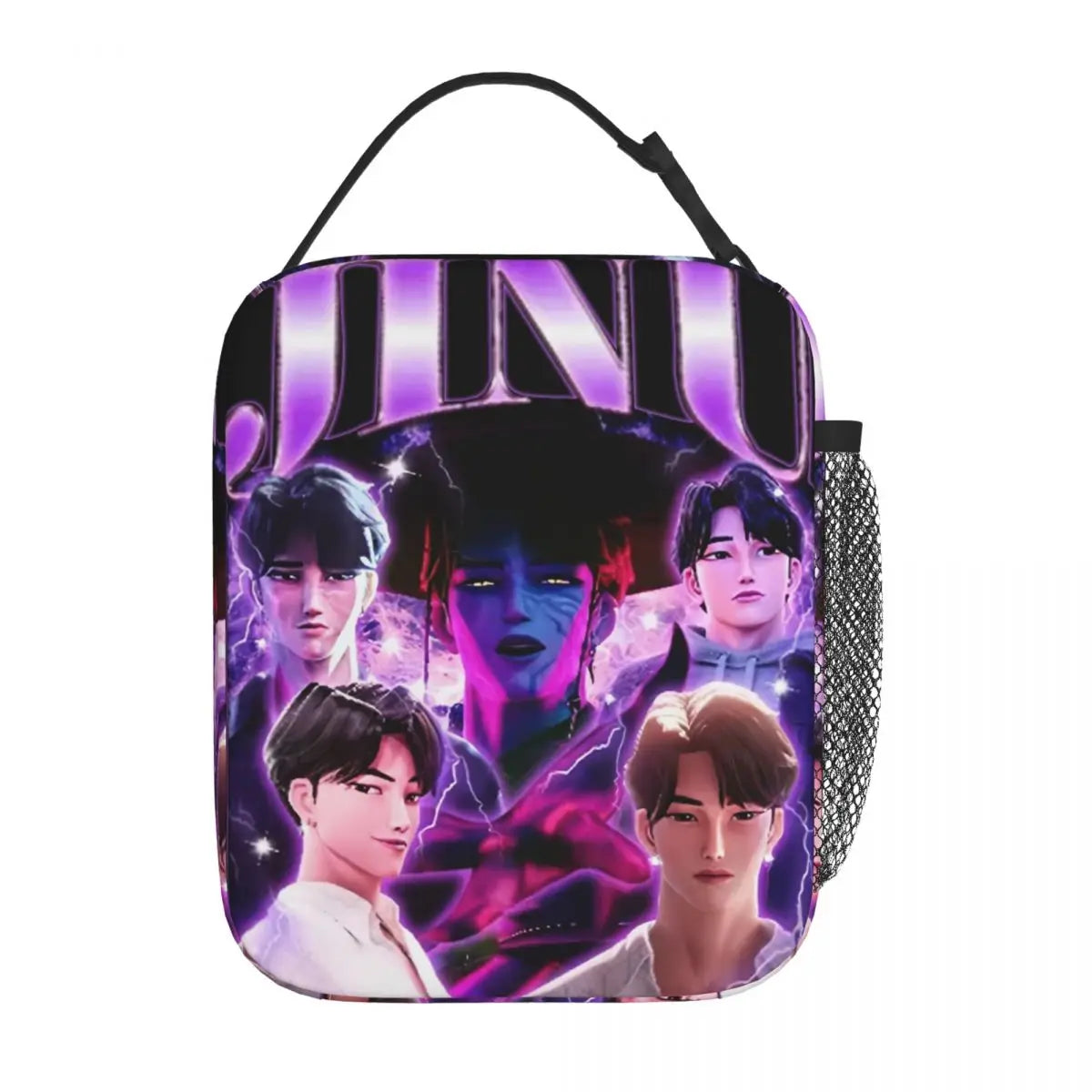 KPop Demon Hunters Lunch Bag – Derpy Tiger Insulated Tote